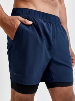 ADV Essence 2-in-1 Stretch Shorts M*Craft Sportswear New