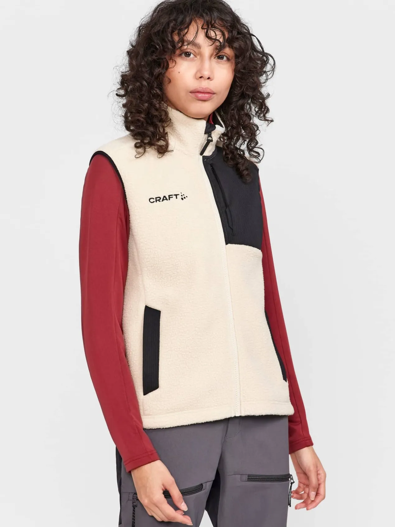 ADV Explore Pile Fleece Vest W*Craft Sportswear