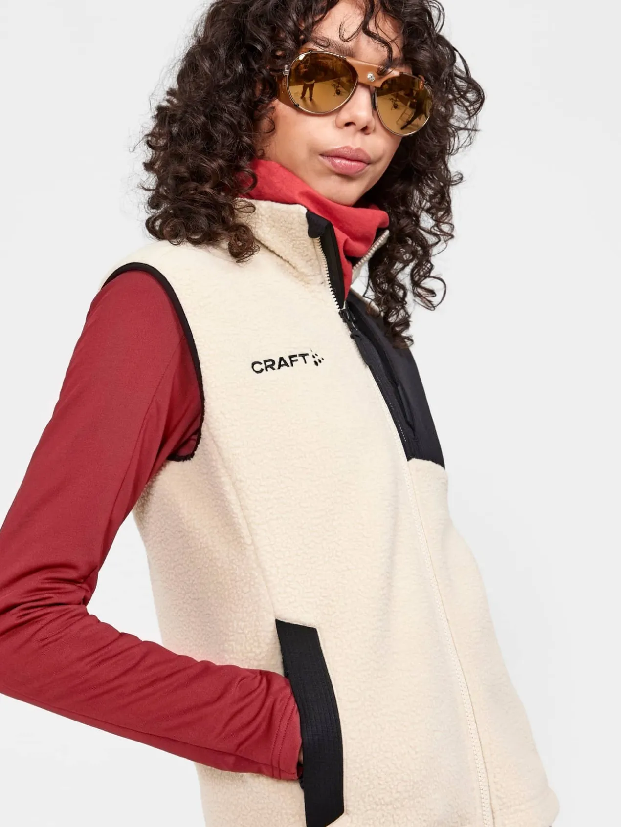 ADV Explore Pile Fleece Vest W*Craft Sportswear