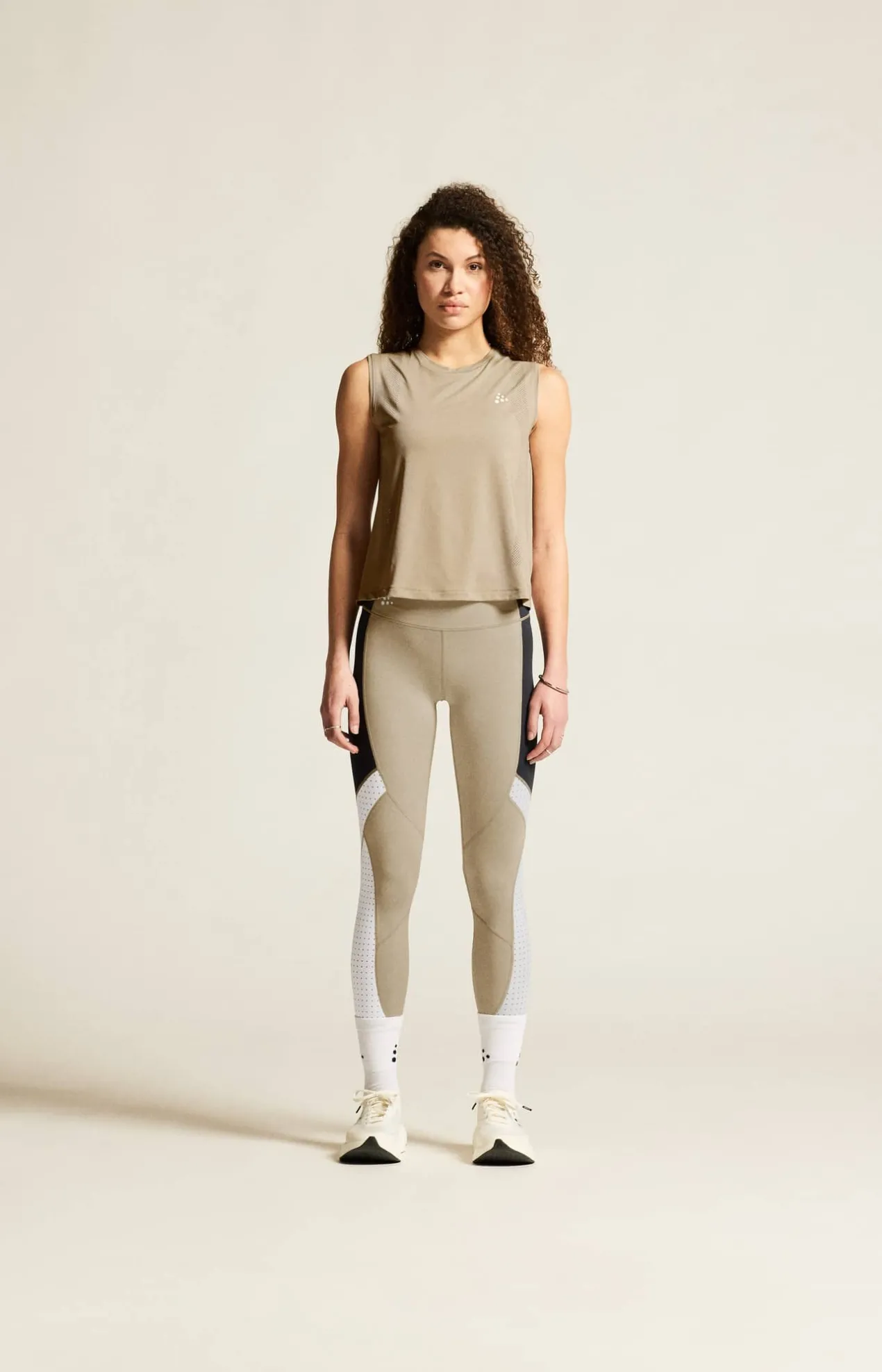 ADV Tone Perforated Tank Top W*Craft Sportswear New