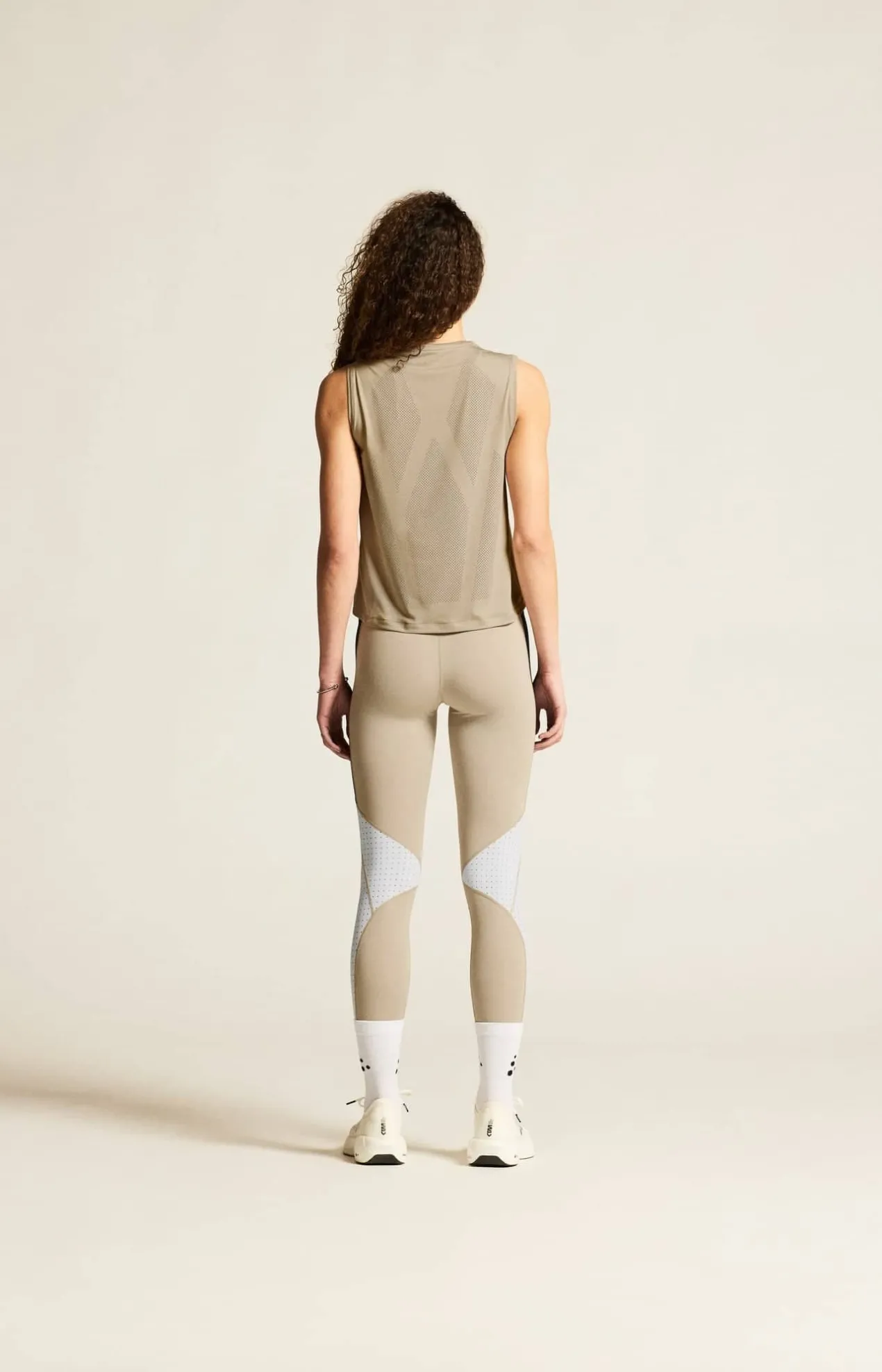 ADV Tone Perforated Tank Top W*Craft Sportswear New