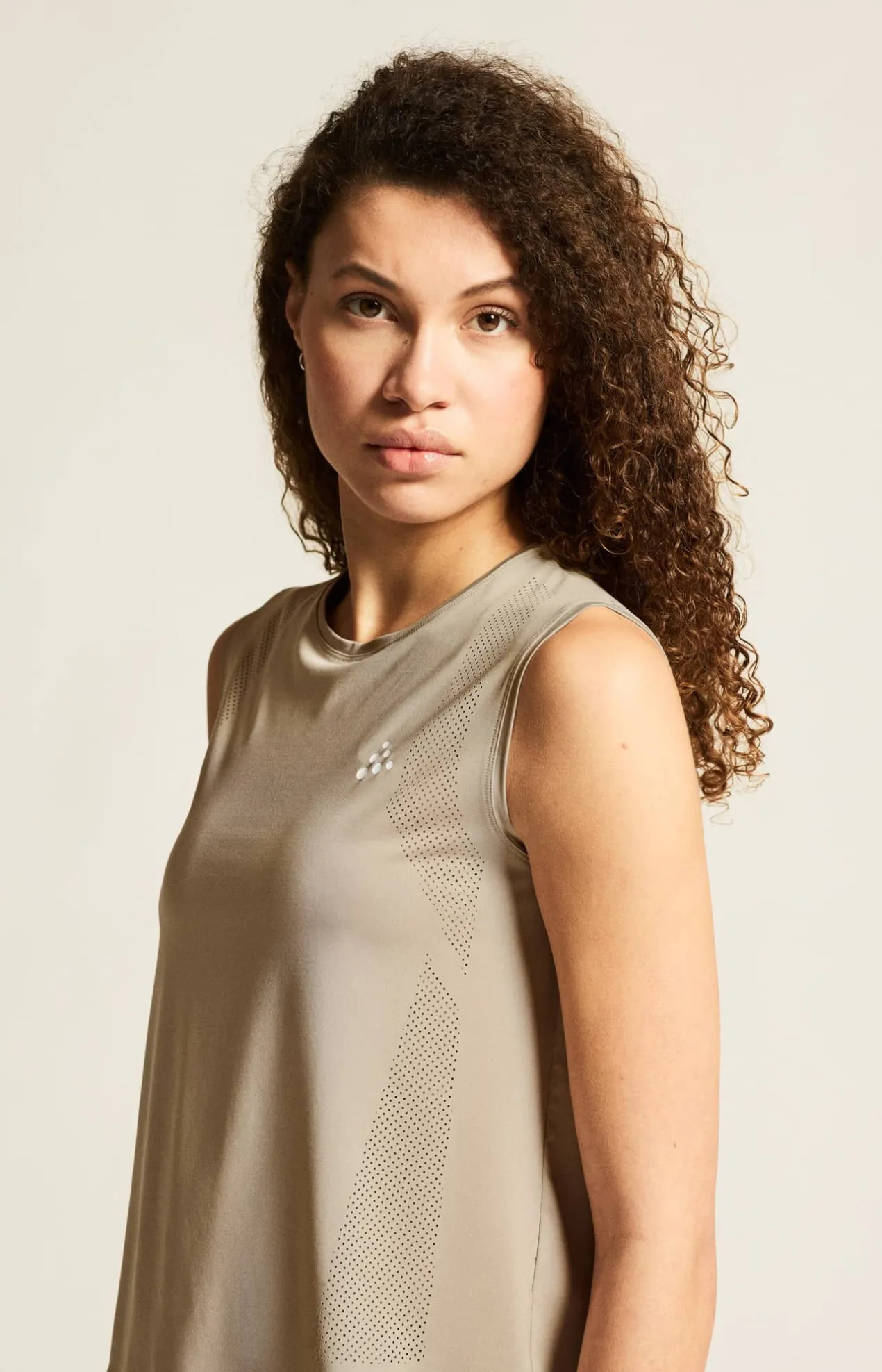ADV Tone Perforated Tank Top W*Craft Sportswear New