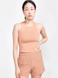 ADV Tone Perforated Tank W*Craft Sportswear New