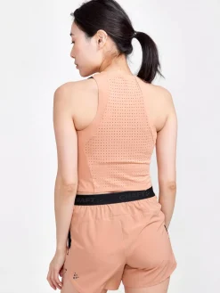 ADV Tone Perforated Tank W*Craft Sportswear New