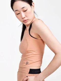 ADV Tone Perforated Tank W*Craft Sportswear New