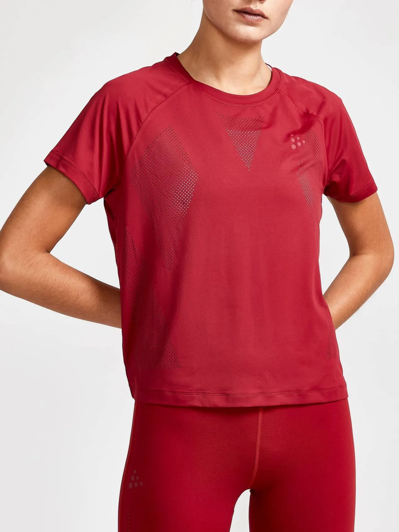 ADV Tone Perforated Tee W*Craft Sportswear Best