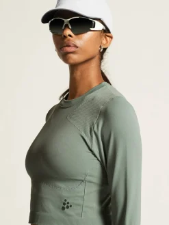 ADV Tone Seamless Cropped Ls Top W*Craft Sportswear Best