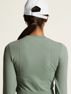 ADV Tone Seamless Cropped Ls Top W*Craft Sportswear Best