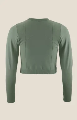 ADV Tone Seamless Cropped Ls Top W*Craft Sportswear Best