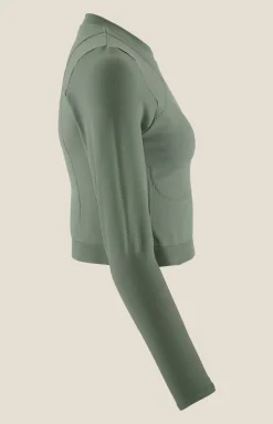 ADV Tone Seamless Cropped Ls Top W*Craft Sportswear Best
