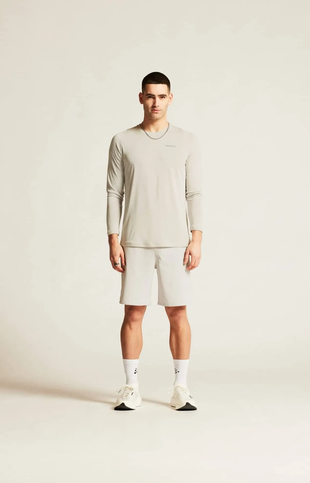Collective Bi-Blend Ls Tee M*Craft Sportswear