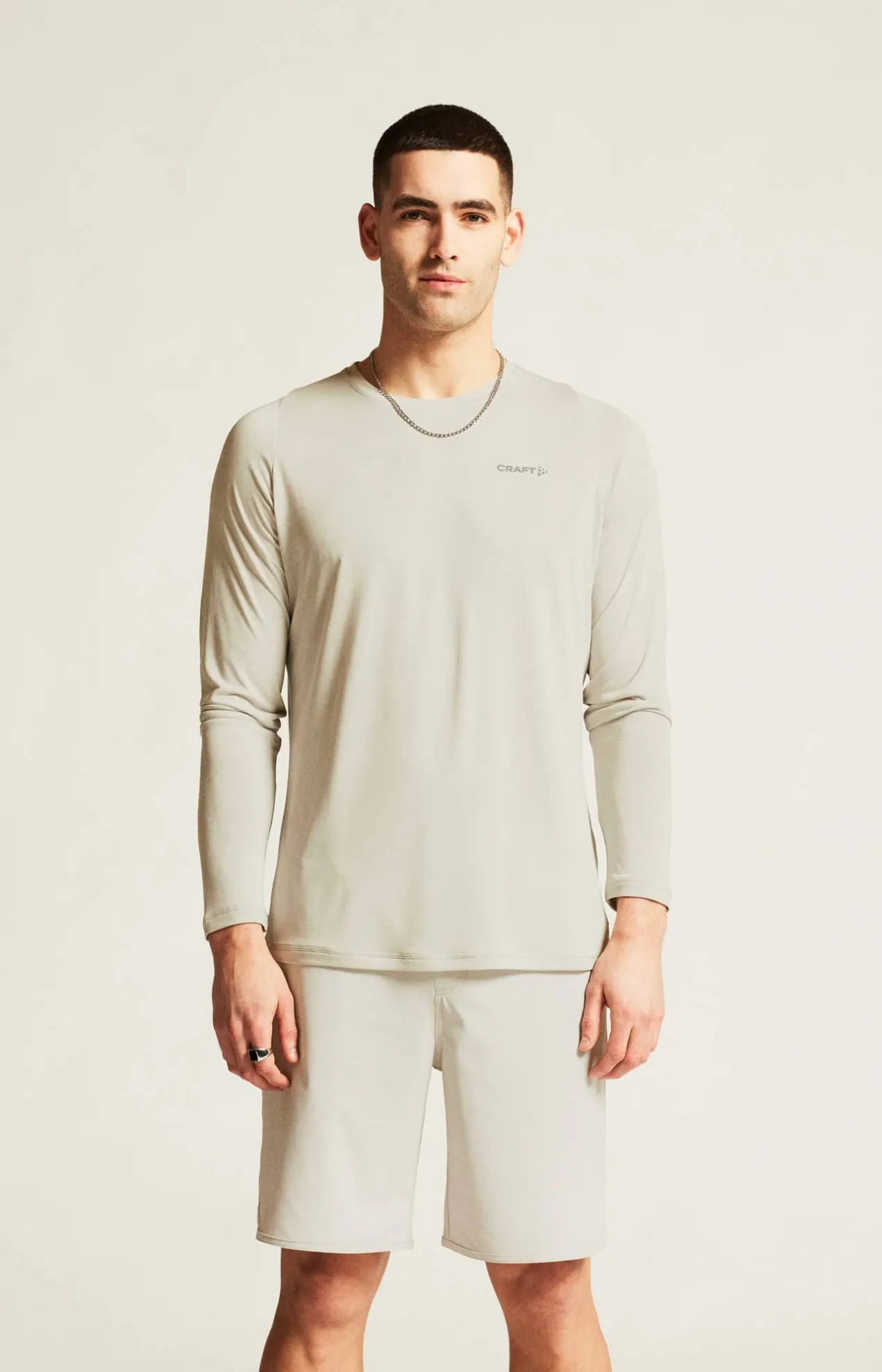 Collective Bi-Blend Ls Tee M*Craft Sportswear