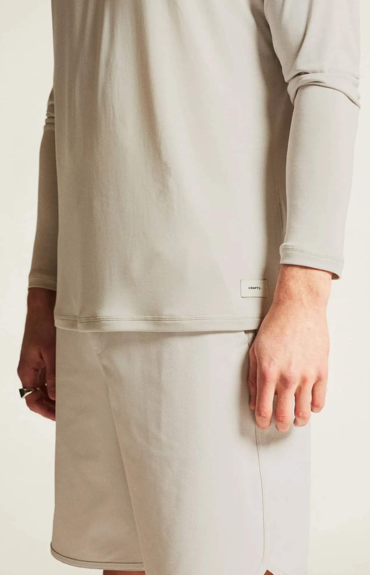 Collective Bi-Blend Ls Tee M*Craft Sportswear