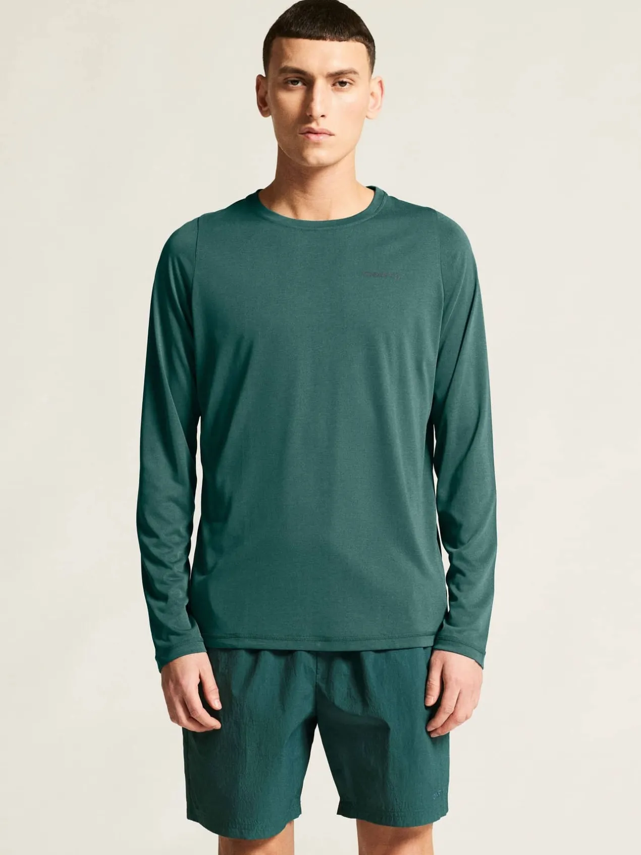 Collective Bi-Blend Ls Tee M*Craft Sportswear Discount