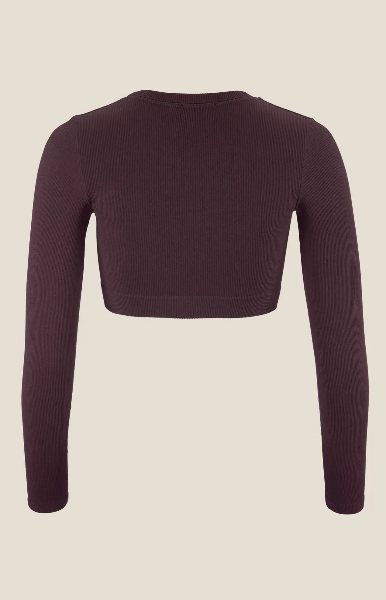 Collective Rib Cropped Ls Top W*Craft Sportswear Online