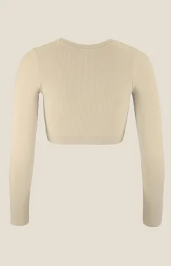 Collective Rib Cropped Ls Top W*Craft Sportswear Clearance
