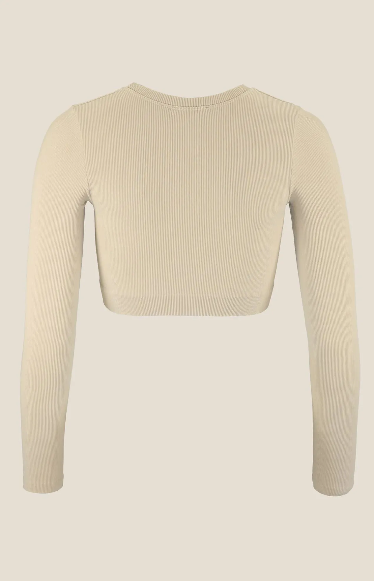 Collective Rib Cropped Ls Top W*Craft Sportswear Clearance