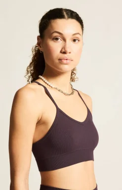Collective Rib Strap Sports Bra W*Craft Sportswear New