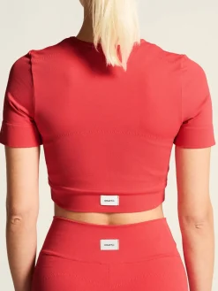 Collective Seamless Cropped SS Top W*Craft Sportswear New
