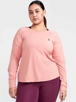 Core Essence Ls Plus Tee W*Craft Sportswear Hot