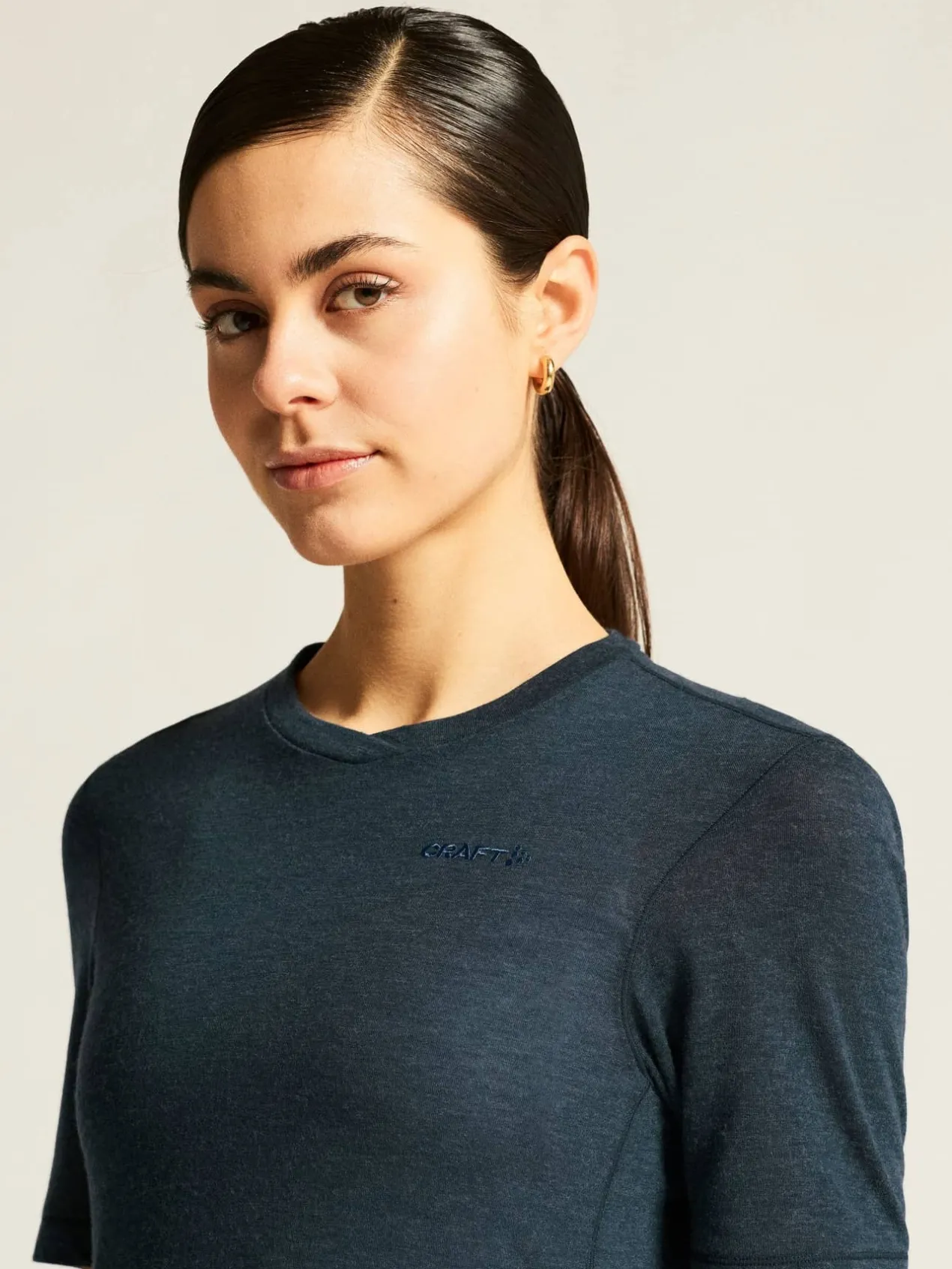 Everyday Wool SS Tee W*Craft Sportswear New