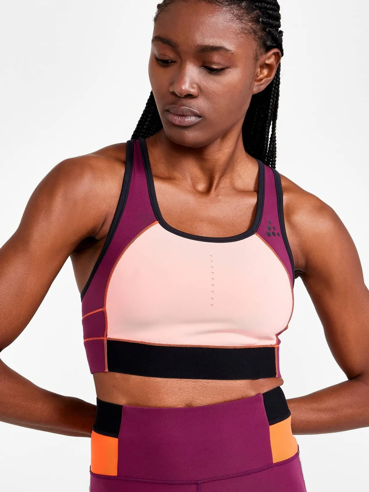 PRO HiT Blocked Sport Top W*Craft Sportswear Hot