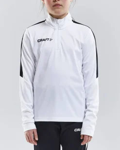 Progress Halfzip Ls Tee Jr*Craft Sportswear Sale