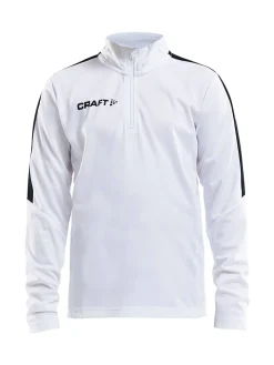 Progress Halfzip Ls Tee Jr*Craft Sportswear Sale