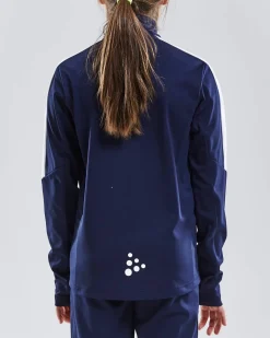 Progress Halfzip Ls Tee Jr*Craft Sportswear Hot