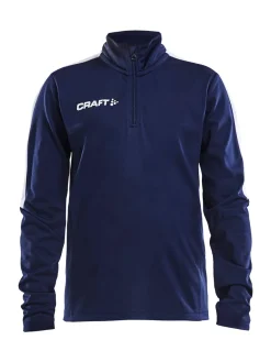 Progress Halfzip Ls Tee Jr*Craft Sportswear Hot