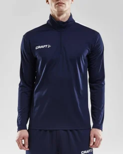 Progress Halfzip Ls Tee M*Craft Sportswear Sale