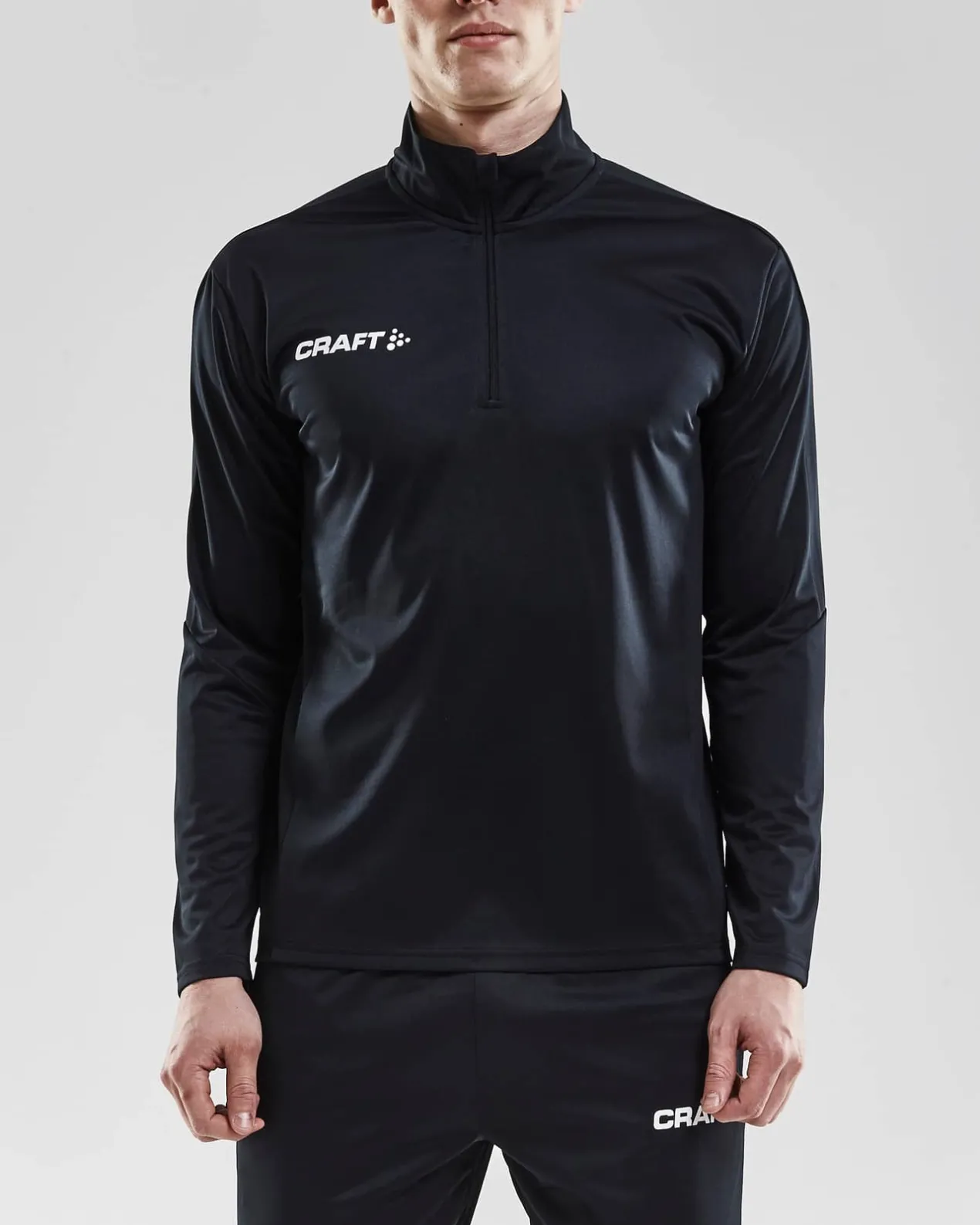 Progress Halfzip Ls Tee M*Craft Sportswear Sale
