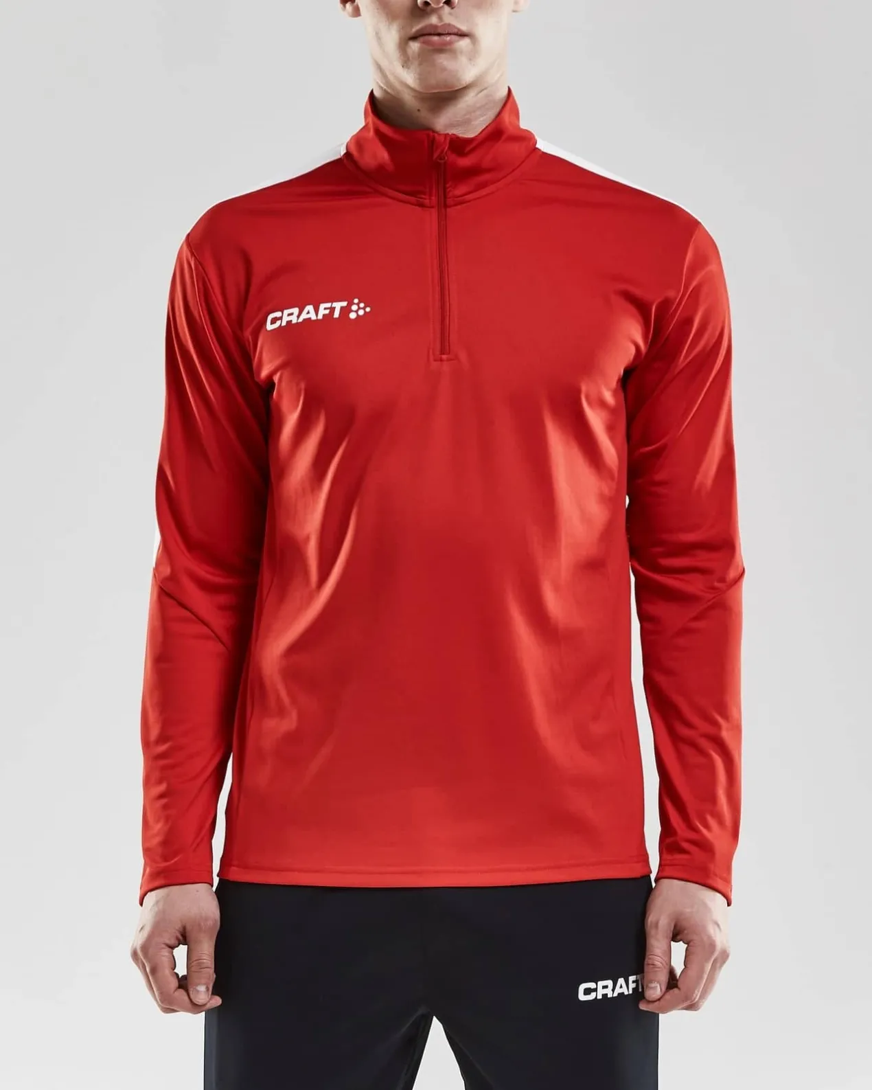 Progress Halfzip Ls Tee M*Craft Sportswear