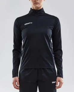 Progress Halfzip Ls Tee W*Craft Sportswear Sale