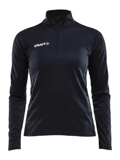 Progress Halfzip Ls Tee W*Craft Sportswear Sale