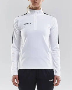 Progress Halfzip Ls Tee W*Craft Sportswear Online