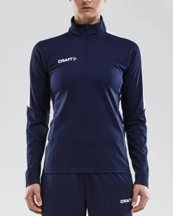 Progress Halfzip Ls Tee W*Craft Sportswear Online