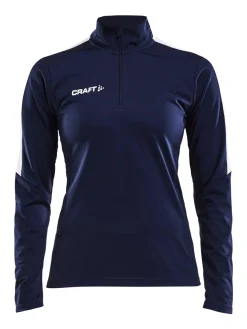 Progress Halfzip Ls Tee W*Craft Sportswear Online