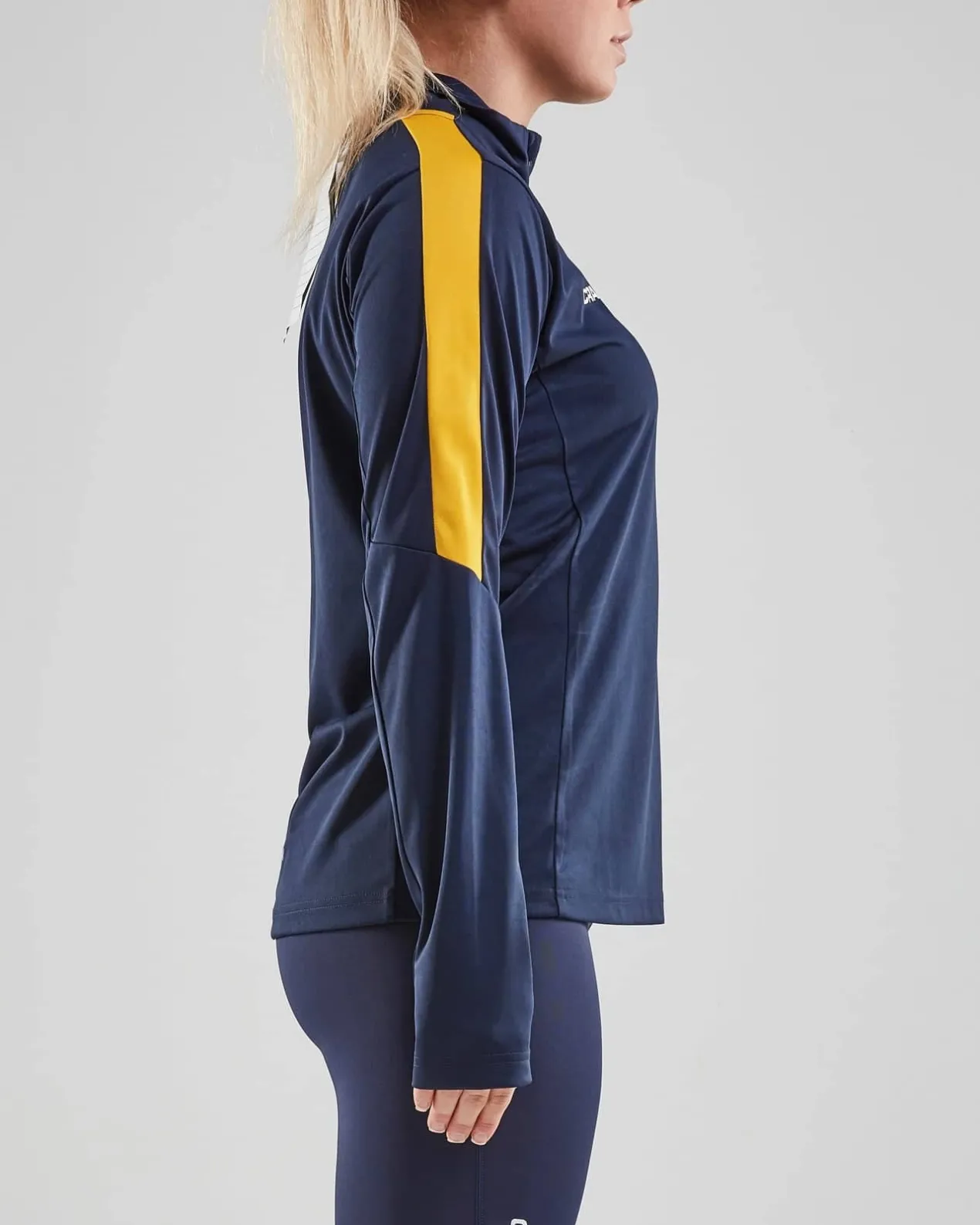 Progress Halfzip Ls Tee W*Craft Sportswear