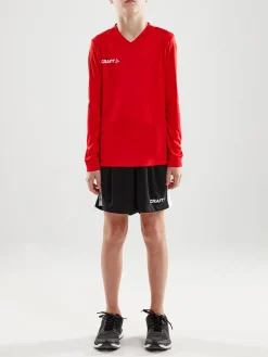 Squad Go Jersey Solid Ls Jr*Craft Sportswear Discount