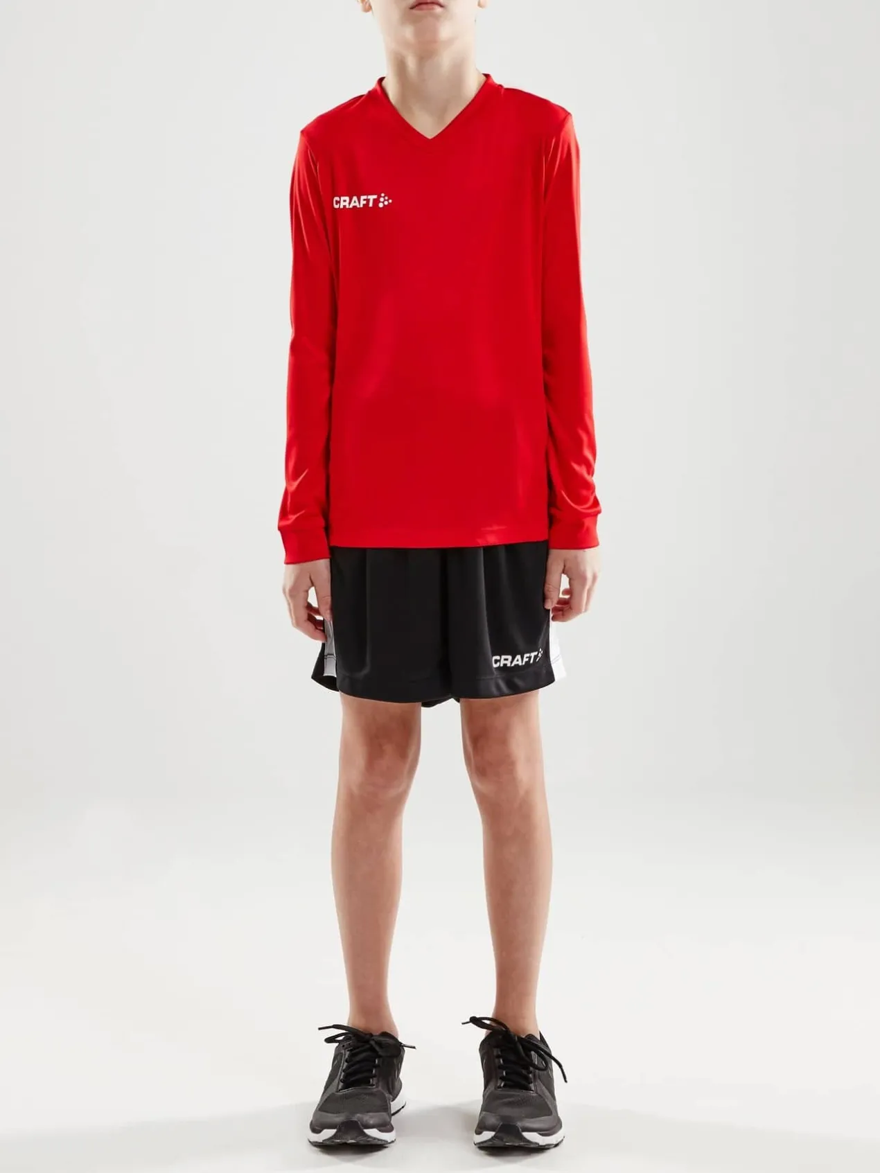 Squad Go Jersey Solid Ls Jr*Craft Sportswear Discount