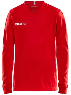 Squad Go Jersey Solid Ls Jr*Craft Sportswear Discount