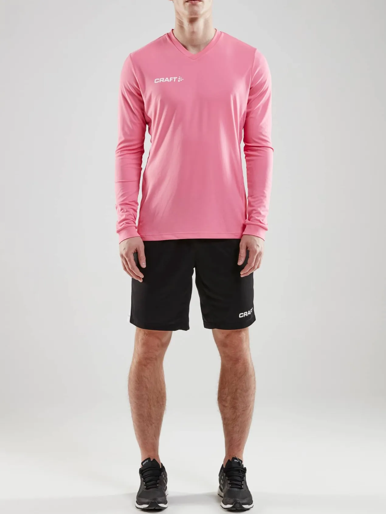 Squad Go Jersey Solid Ls M*Craft Sportswear